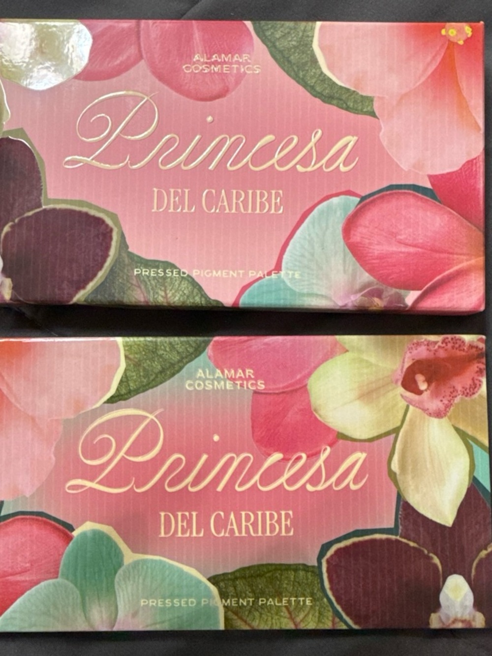 Alamar Cosmetics Princesa Del Caribe Eyeshadow Palette - Pink Floral
